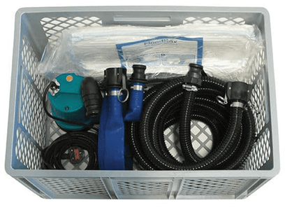 FloodMate Kit: Flood Defence with Water Pump 3in1 — Flood Protection ...