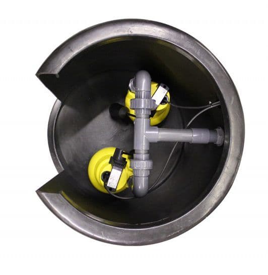 FPS Iguazu Sump Twin | Packaged Dual Pump Station | Clean Water, Grey Water & Flood Water alternate view