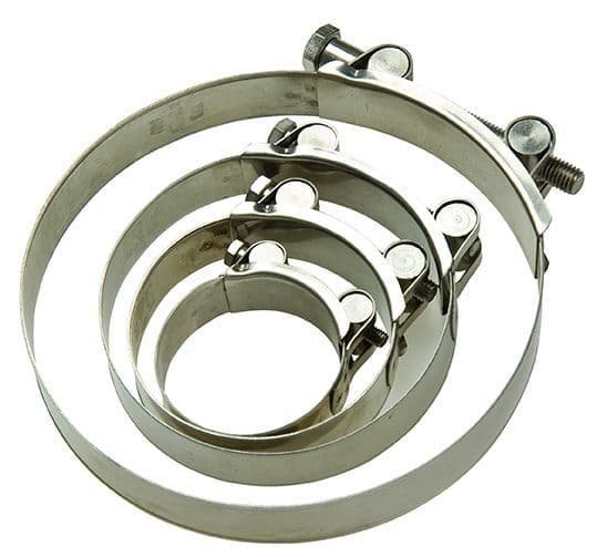 Hose clamp (nominal hose size & type)