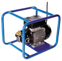 oil lubricant pump on metal frame